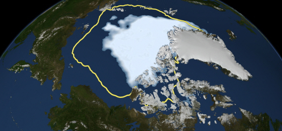 Arktis istäcke 