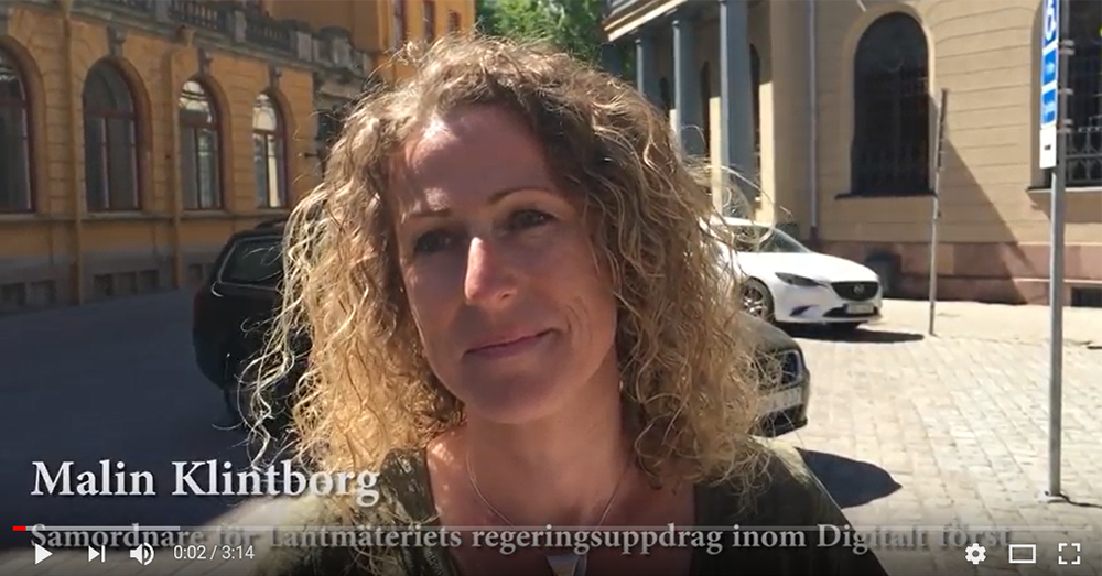 Malin Klintborg i youtube-klipp