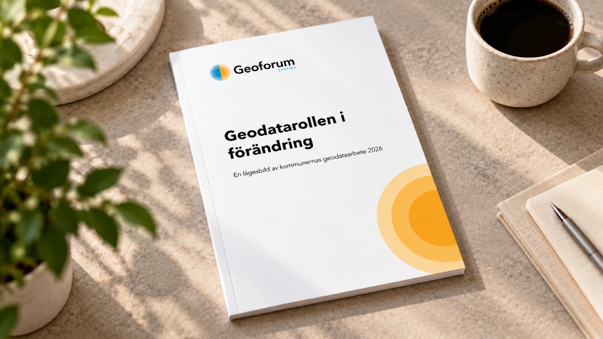 Geodatarollen i förändring – skrivbordsrapport